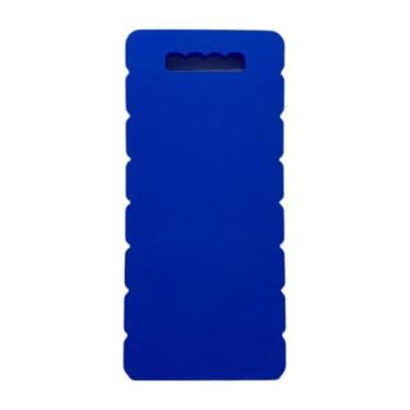 Imagem de Fenteer Joelheira espessa de jardinagem Joelheira material EVA versátil para fazer tarefas internas, 100g Azul 46x21x2cm