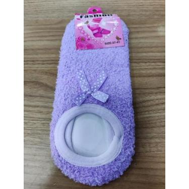 Imagem de Meia sapatilha feminina antiderrapante - Xcj, 4