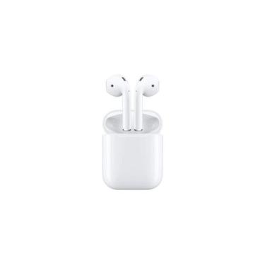 Imagem de fone bluetooth 2 com estojo de recarga sem fio - Branco - foston