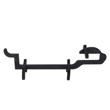 Imagem de Generic Suporte para Garrafas de Vinho, Suporte para Vinho de Madeira Decorativa Em Forma de Animal (Cor preta em forma de cachorro)