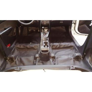 Imagem de Tapete assoalho Preto Fosco P/ Prisma 12/Atual - Fenix Automotivo