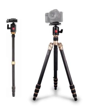 Imagem de Tripé Monopé Kingjoy AC-258 Alumínio Cabeça Ball Head Gold