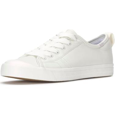 Imagem de Keds Tênis feminino sem cadarço Cruise, Couro branco, 34