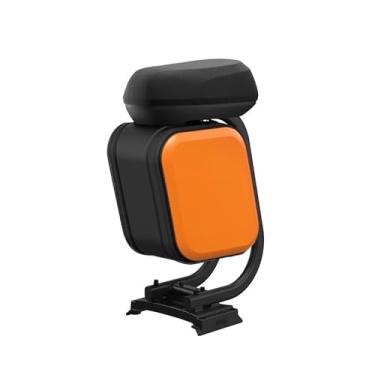 Imagem de Kitegrese Assento de scooter multifuncional, acolchoado de espuma de absorção de choque espesso, selim de scooter elétrico com bolsa de armazenamento de 10L para Segway Ninebot ZT3Pro (amarelo)