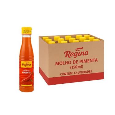 Imagem de Molho De Pimenta Regina Caixa 12 Unidades Envio Imediato