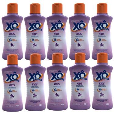 Imagem de Kit Xô Inseto Kids Loção Repelente Infantil Com 10 Unidades De 100ml C