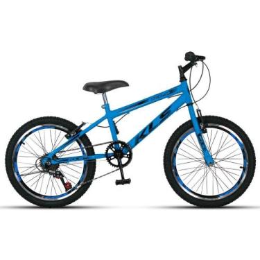 Imagem de Bicicleta Aro 20 Kls Sport Gold V-Brake Mono 7 Marchas, Azul pantone, 