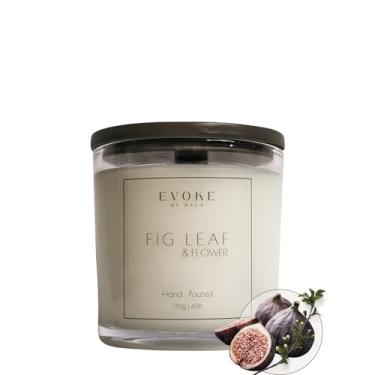 Imagem de Vela Perfumada Artesanal - EVOKE BY HAUS - Fig Leaf & Flower - Coleção Atelier Nature | Figo Verde, Flor de Figo, Musgo | Cera Vegetal Premium de Coco e Palma | Pavio de Madeira | 170g