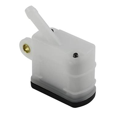 Imagem de FLYPIG Tanque universal de cilindro mestre de freio traseiro para motocicleta copo de óleo reservatório de garrafa de fluido