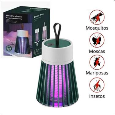 Imagem de Repelente Eletrônico LED UV Luz Anti-Insetos Seguro Eficaz - FAZA
