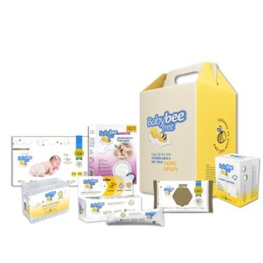 Imagem de Babybee Free Kit Maternidade, Produtos para Cuidados do Recém-nascido, Absorventes para Seios e Creme Dermoprotetor, 850g