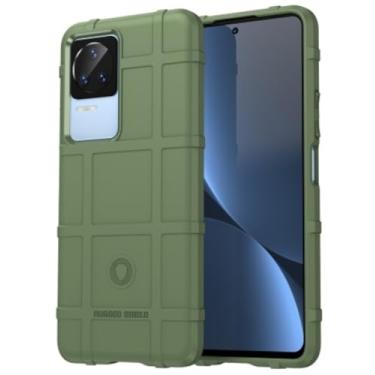 Imagem de Capa Case Xíaomi Poco F4 (Tela 6.67) Rugged Shield Anti Impacto (Verde)