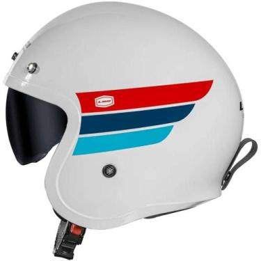 Imagem de Capacete LS2 Aberto OF599 Retro, Branco, 56