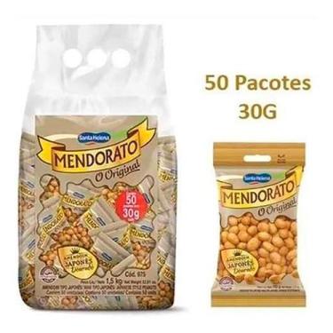 Imagem de Amendoim Japonês Mendorato  50 Unidades de 30g Atacado - VENDEU BEM