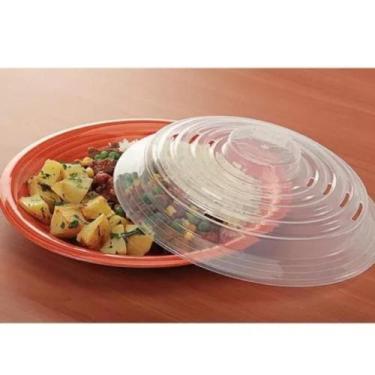 Imagem de Kit 2 Tampas Protetora Alimentos Microondas Prato Cozinha BB - hOME E 