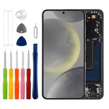 Imagem de Duotipa Tela TFT de 6,2 polegadas compatível com Samsung Galaxy S24 SM-S921U S921W S921A (apenas para a versão dos EUA) Tela LCD sensível ao toque com kit de ferramentas de reparo, sem função de