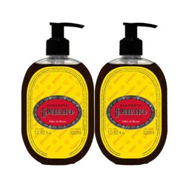 Imagem de Kit 2 Sabonete Líquido Phebo Odor de Rosas 320ml
