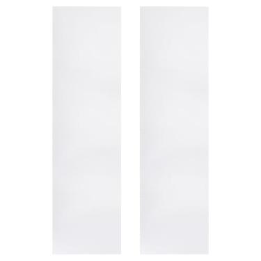 Imagem de PATIKIL Furo de malha de poeira 100 x 30 cm 0,1 cm, 2 peças de filtro de poeira de PVC para refrigerador de computador, capa de policarbonato para refrigerador de computador, capa de ventilador à