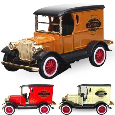 Imagem de Carrinho Miniatura Clássicos - Marrom T Wagon 1925