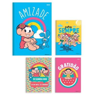 Imagem de Caderno Brochura 1/4 Cd 80F Turma Da Mônica São Domingos