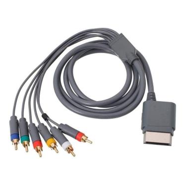 Imagem de Cabo Vídeo Componente Xbox 360 Audio Vídeo Fat Ou Slim 2.5M