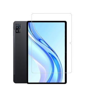 Imagem de WUNIAK Protetor de tela para tablet Doogee Tab E3+ Android 15 de 12 polegadas, película de vidro temperado HD resistente a arranhões para Doogee Tab E3+ proteção contra quedas, sensível ao toque