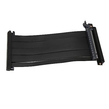 Imagem de Cabo Riser Ultra PCIE4.0 X16 Com Extensão de Placa Gráfica de Alta Velocidade, Design Dobrável de 7,87 pol., Compatibilidade para Jogos RTX Gpus Em Chipsets X570 Z690 B660