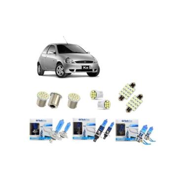 Imagem de Kit Lâmpada Super Branca Ford Ka 97 98 99 00 A 07 Tipo Xenon