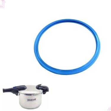 Imagem de Borracha Silicone Panela De Pressão Rochedo Elegance Inox 6L