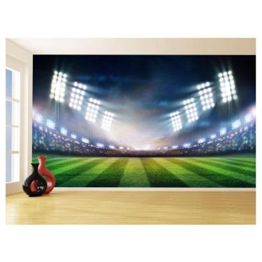 Imagem de Papel De Parede 3D Esporte Estádio Gramado Campo 3,5M Spt68