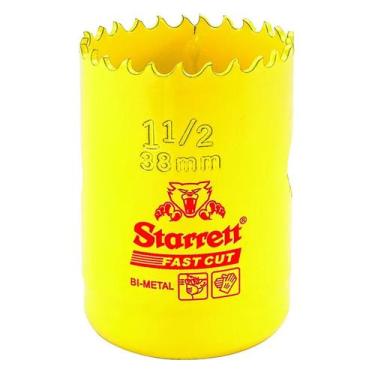 Imagem de Serra Copo Bi-Metal 38mm 1.1/2" Fast Cut Starrett FCH0112-G
