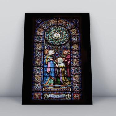 Imagem de Quadros TAC religião-048-m2 Colorido 20x30cm MDF