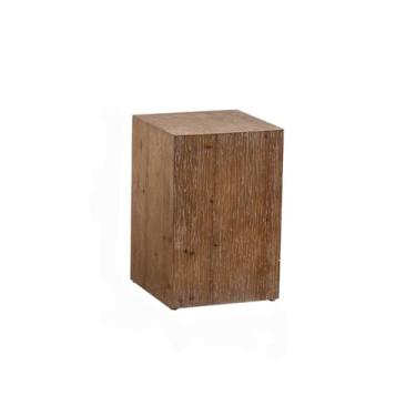 Imagem de Mesa auxiliar mesa auxiliar de sofá de madeira maciça mesa de centro for sala de estar candeeiro de sofá, mesa lateral de atividades for sala de estar quarto loja de chá café mesa pequena me