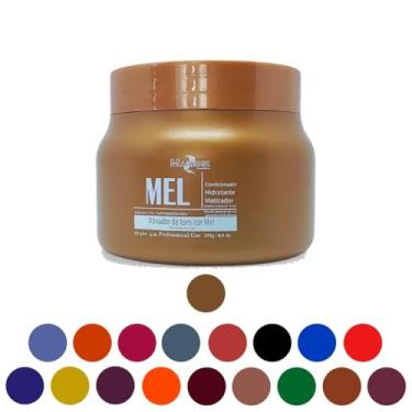 Imagem de Mascara Matizadora Mairibél Profissional 250g Escolha Cor (Mel)