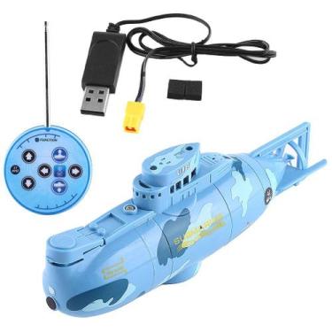 Imagem de Mini brinquedo infantil submarino de controle remoto VGEBY à prova d'á