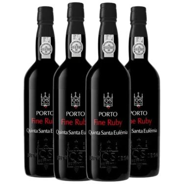 Imagem de Kit 4 Vinhos Do Porto Fine Ruby