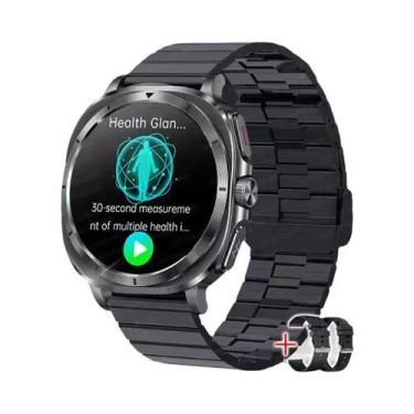 Imagem de Relógio Inteligente Masculino De Alta Precisão Com ECG, PPG, Monitoram