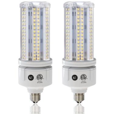 Imagem de Lâmpadas LED de milho NS 7530 lúmens 60W 6500K E26, pacote com 2