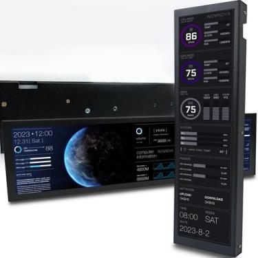 Imagem de Monitor de temperatura de computador WOWNOVA 8.8 Dynamic Theme