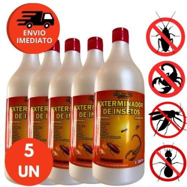 Imagem de Multi Inseticida Dedetizador Liquido Barata Escorpião Pernilongo Inset