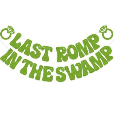 Imagem de Banner de despedida de solteira SJCysrilla Last Romp in The Swamp