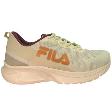 Imagem de Tenis Fila Vector Feminino, Sweet Corn/Semolina/Burgundy, 36