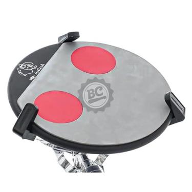 Imagem de Pad de Estudo Gorilla Red Dots 12¨ PGRD12C com diversas divisões e 3 borrachas independentes