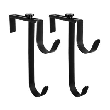 Imagem de Gralara 2 Peças Ganchos para Varas de Piscina Ganchos para Varas Ajustáveis ​​portáteis Resistentes Ganchos para Equipamentos de Piscinas Suspensas,