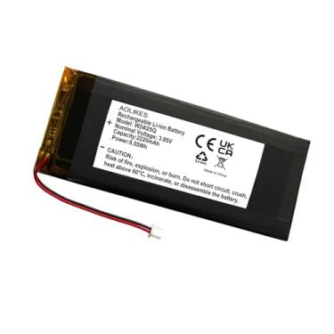 Imagem de AOLIKES Substituição de bateria de íon de lítio recarregável de 2220mAh 3,85V para teclado de jogos sem fio Redragon K616