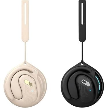 Imagem de Fone de Ouvido Bluetooth, Open-Ear, Design Ergonômico, Bateria de Longa Duração, Resistente à Água, Microfone Integrado para Chamadas, Controle Touch para Esportes e Trabalho KD-799 (Branco)