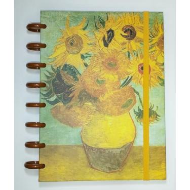 Imagem de CADERNO DE DISCO BUENDIA - GIRASSOIS TAMANHO:A5