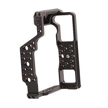 Imagem de Cryfokt Acessório de Kit de Gaiola de Câmera de Liga de Alumínio para Fuji XT2/XT3, Leve e Extensível, Adequado para Criadores de Conteúdo
