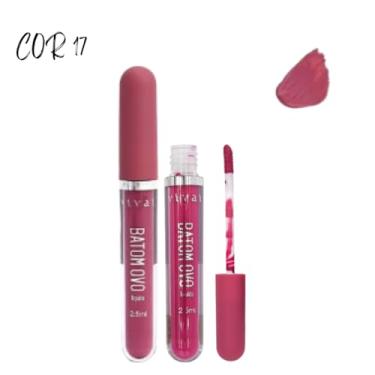 Imagem de Batom LÍquido Matte Ovo Alta Fixação Pigmentação Vivai 2,5ml (Cor17)