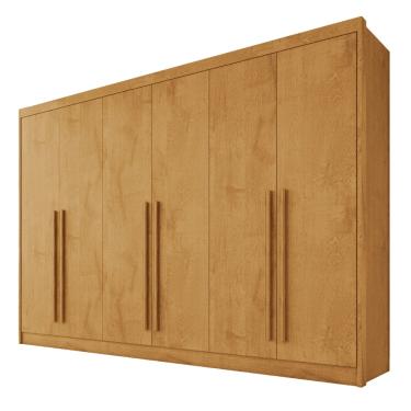 Imagem de Guarda Roupas Casal 6 Portas 4 Gavetas 100% MDF Chipre